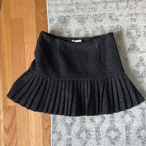 Princess Polly Black Bubble Mini Skirt